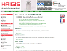 Tablet Screenshot of haigis.info